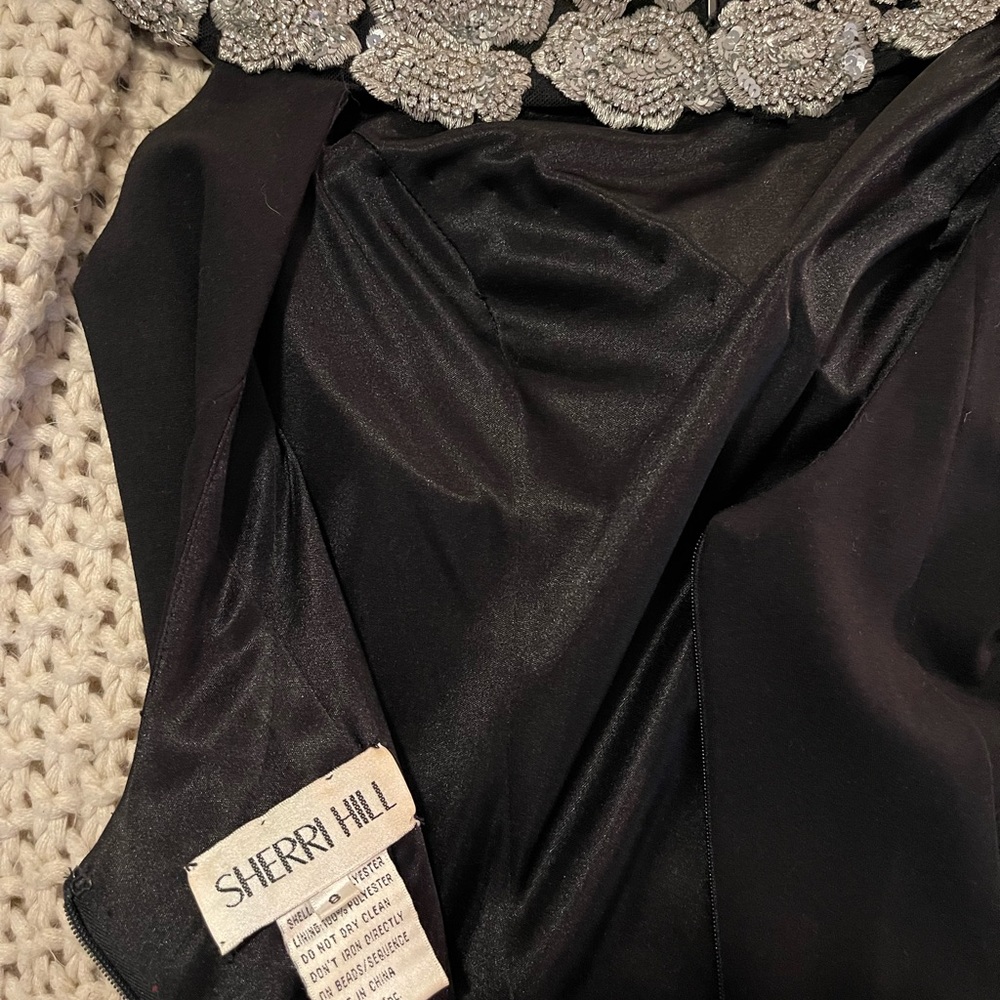 Sherri Hill Black Homecoming/Prom Dress - Picture 11 of 12